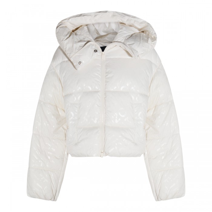 WHITE DOWN JACKET