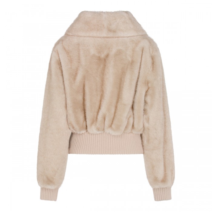 BEIGE FUR JACKET 2