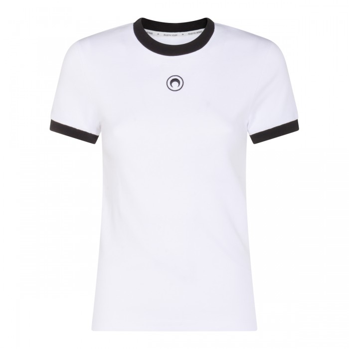 WHITE COTTON T-SHIRT