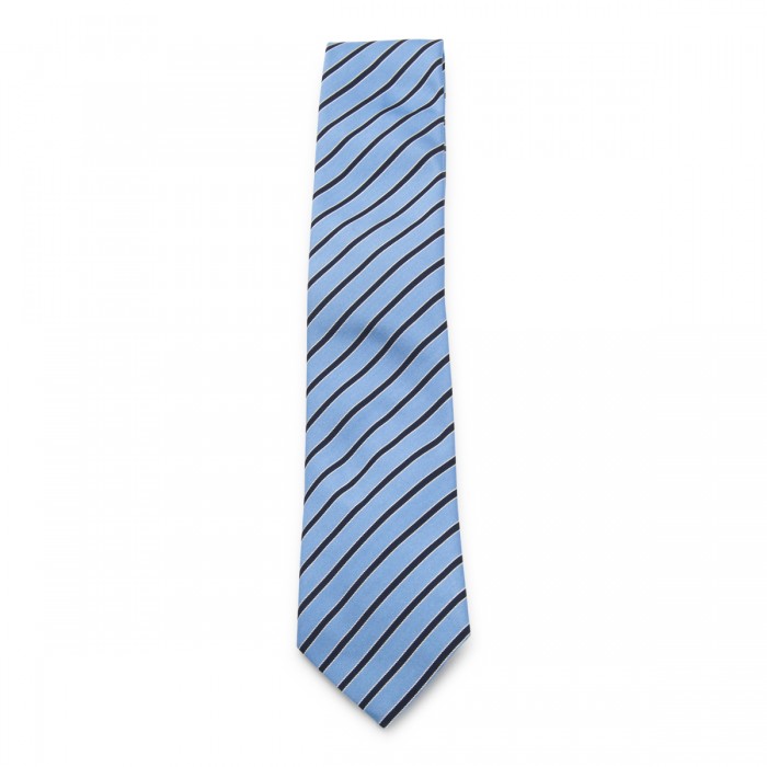 LIGHT BLUE SILK TIE