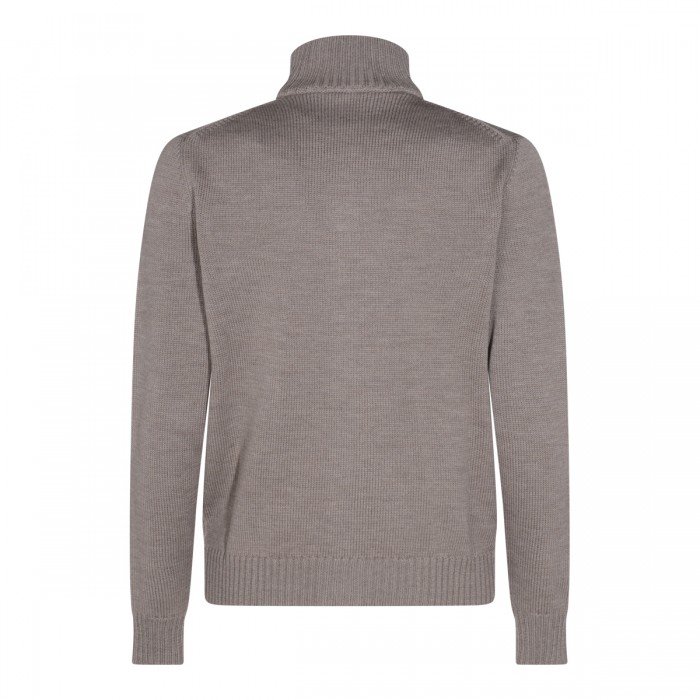GREY WOOL KNITWEAR 2