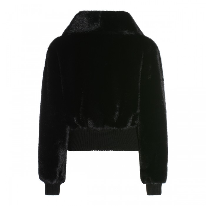 BLACK FUR JACKET 2