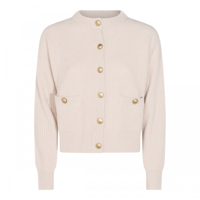 WHITE WOOL KNITWEAR
