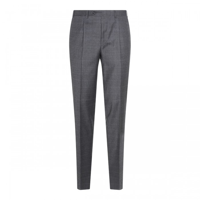 GREY WOOL PANTS