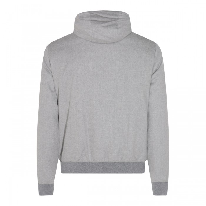 GREY WOOL ONIRO DOWN JACKET 2