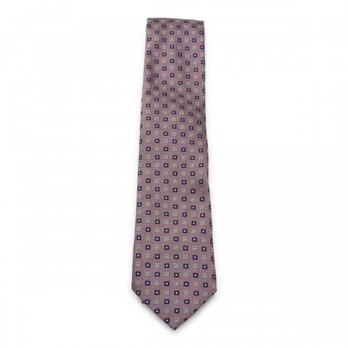PINK SILK TIE