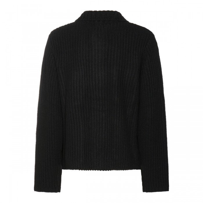 BLACK WOOL KNITWEAR 2