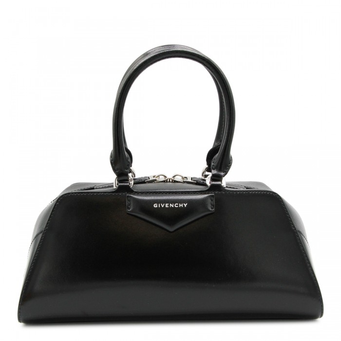 BLACK LEATHER ANTIGONA...