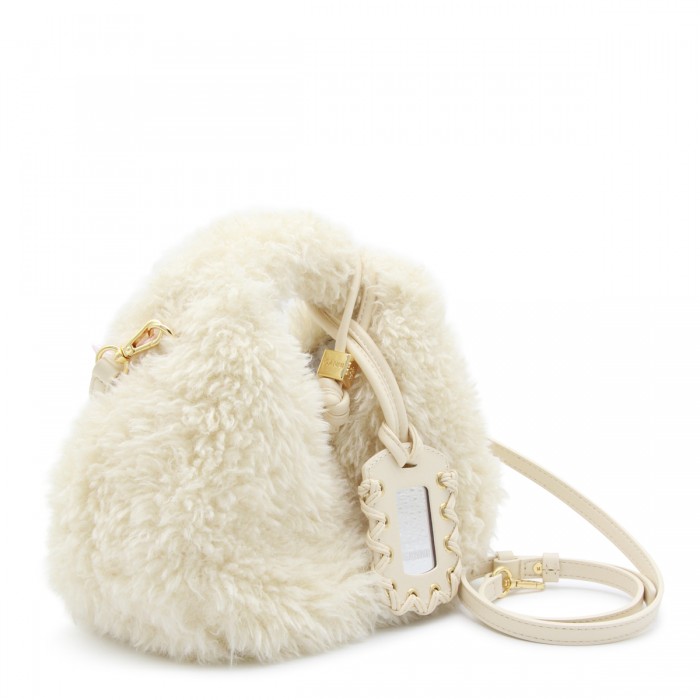WHITE HOBO MINI TOP HANDLE BAG 2