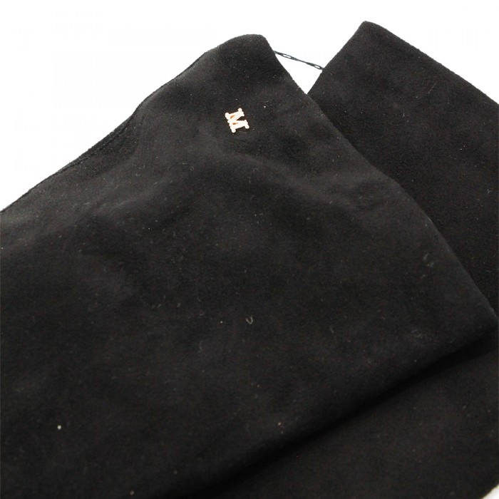 BLACK LEATHER GLOVES 2