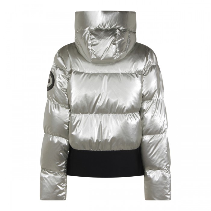 SILVER TONE DOWN JACKET 2