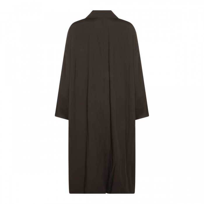 TAUPE NYLON TRENCH COAT 2