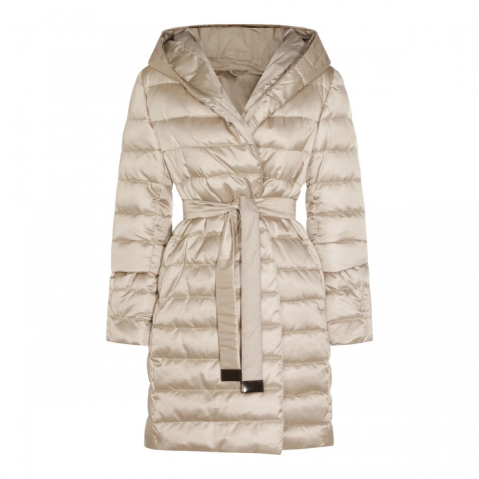 LIGHT BEIGE NOVAF DOWN JACKET