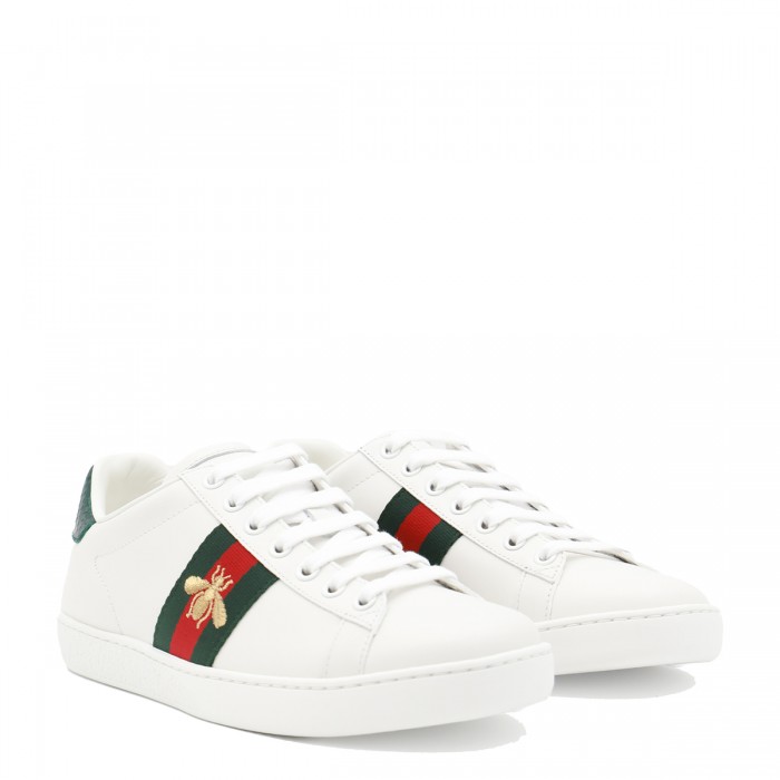 WHITE LEATHER SNEAKERS 2