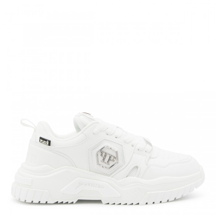 WHITE PREDATOR SNEAKERS