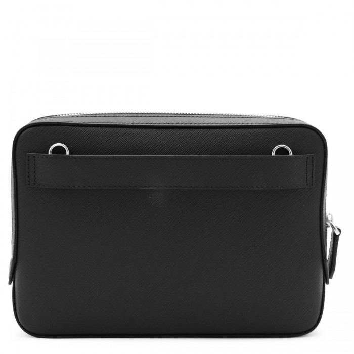 BLACK LEATHER POUCH 2