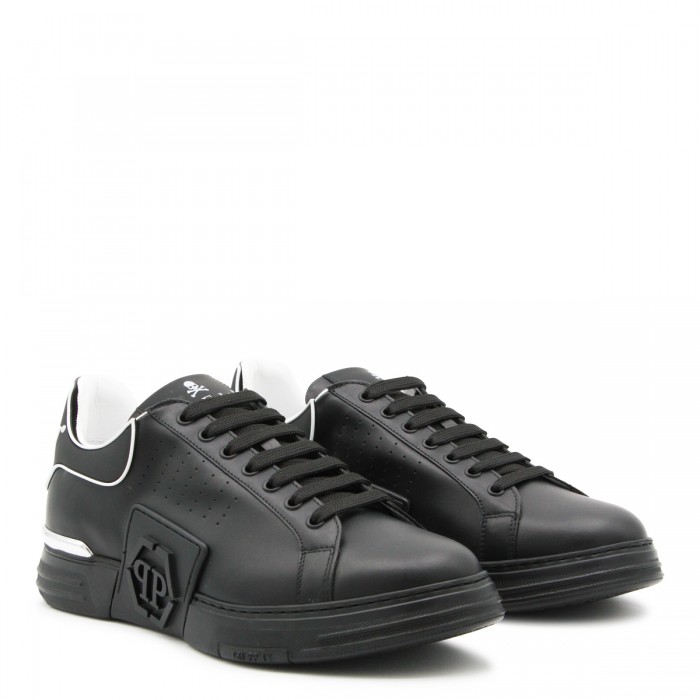 BLACK LEATHER HEXAGONE... 2