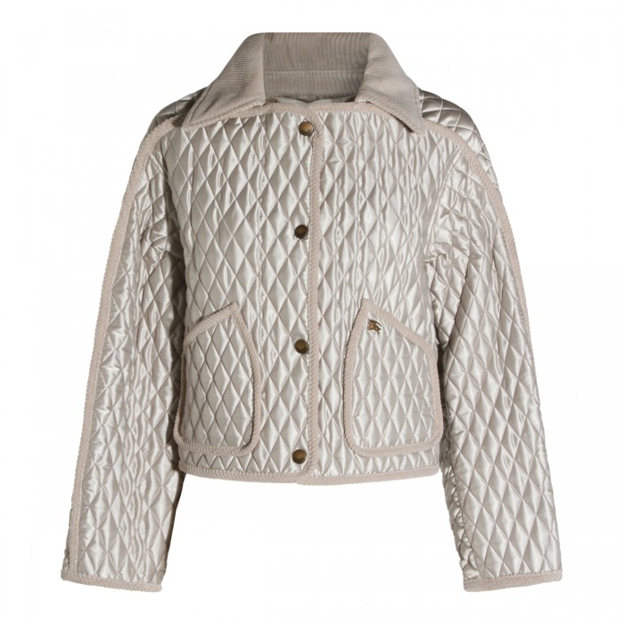 BEIGE FLORISTON CASUAL JACKET