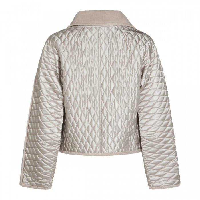 BEIGE FLORISTON CASUAL JACKET 2