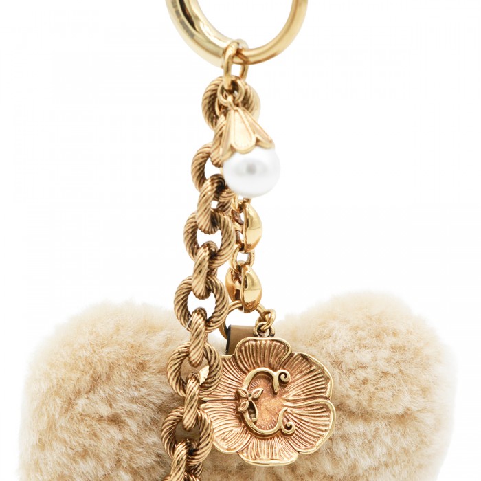 BEIGE KEY RING 2