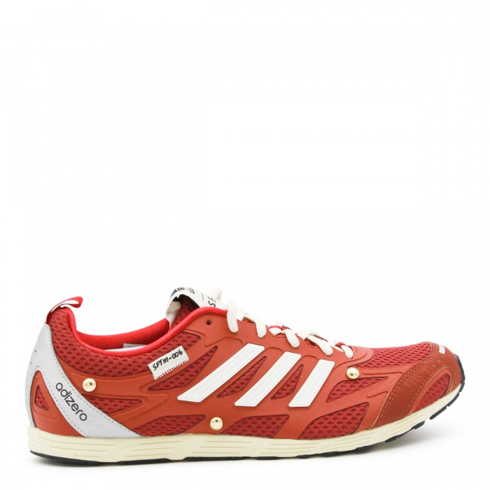 RED ADIZERO PR SFTM SNEAKERS