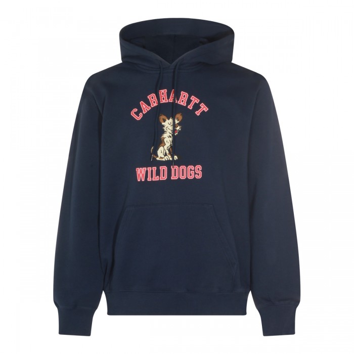 BLUE COTTON SWEATSHIRT