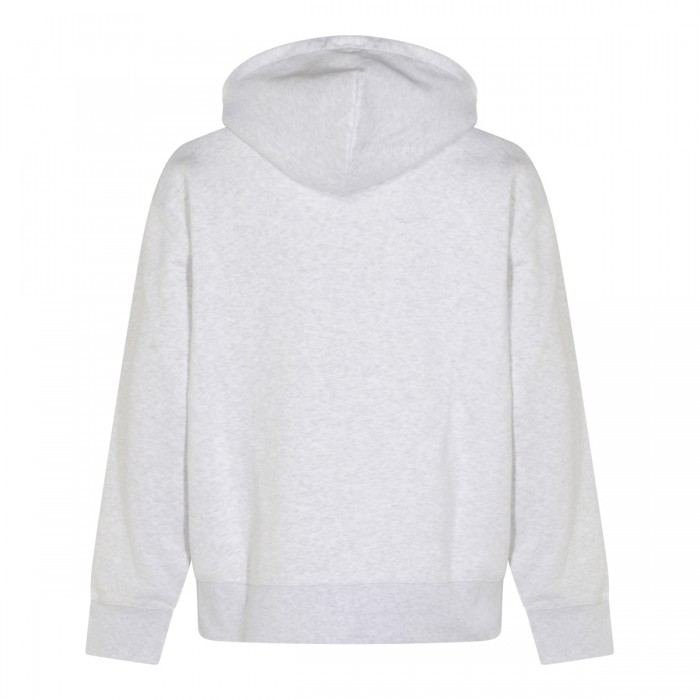 LIGHT GREY COTTON SWEATSHIRT 2