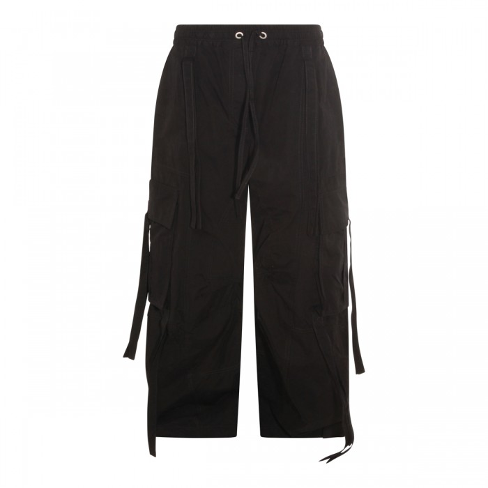 BLACK COTTON PANTS