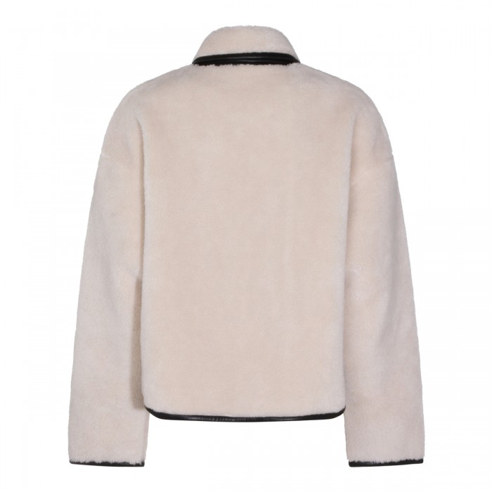 CREAM CASUAL JACKET 2