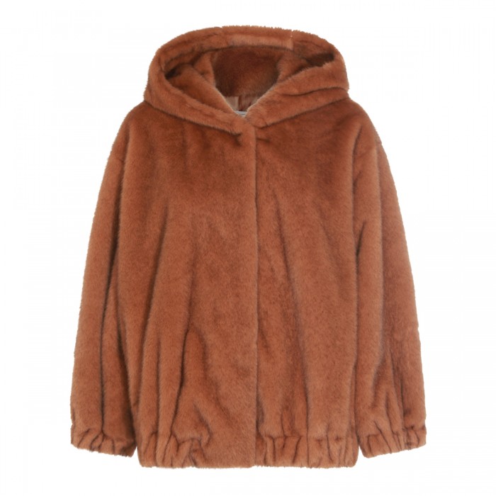 BROWN GIRELLA FUR JACKET