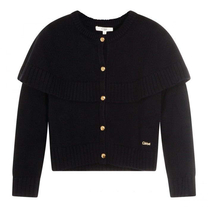 DARK BLUE COTTON KNITWEAR