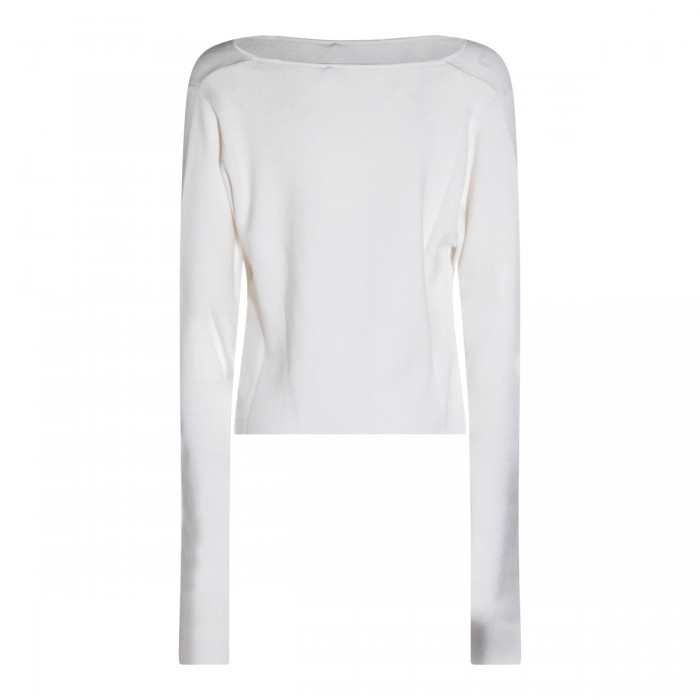 WHITE COTTON KNITWEAR 2