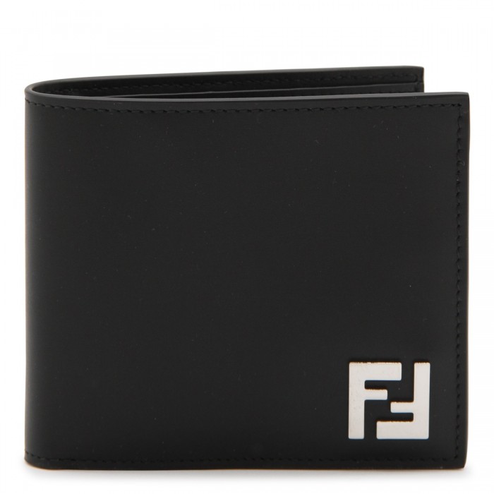 BLACK LEATHER WALLET