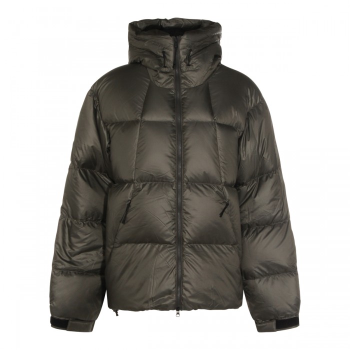DARK GREEN NYLON PERTEX...
