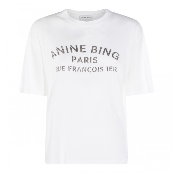 IVORY COTTON T-SHIRT