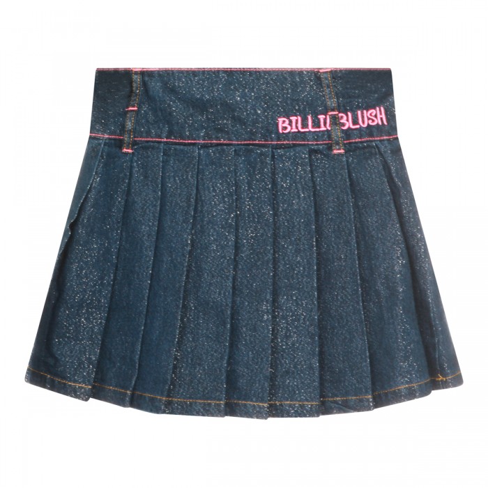 DARK DENIM COTTON SKIRT