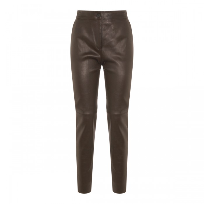 DARK BROWN PINO PANTS