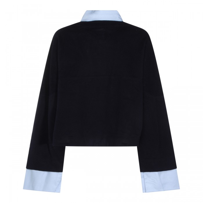 BLUE WOOL KNITWEAR 2