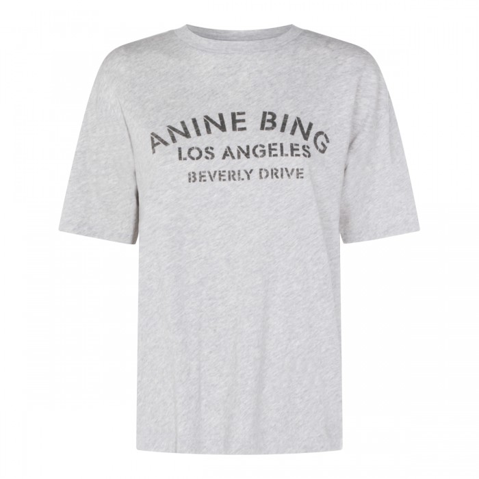 GREY COTTON T-SHIRT