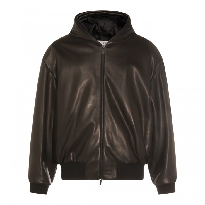 BLACK LEATHER JACKET