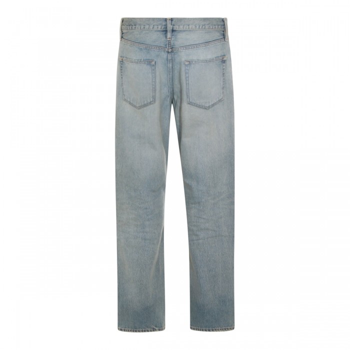 LIGHT BLUE COTTON JEANS 2