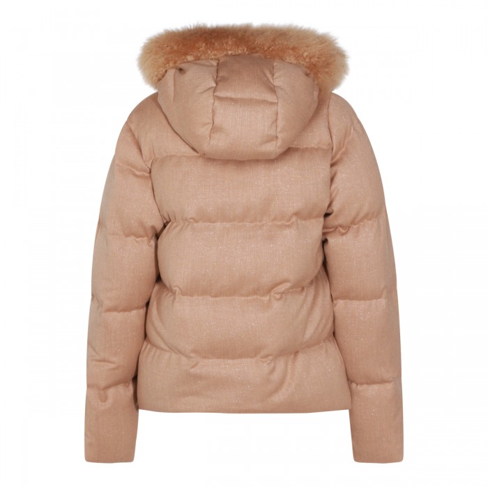 SAND WOOL DOWN JACKET  2