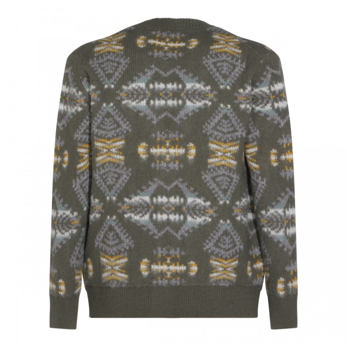 GREEN WOOL KNITWEAR 2