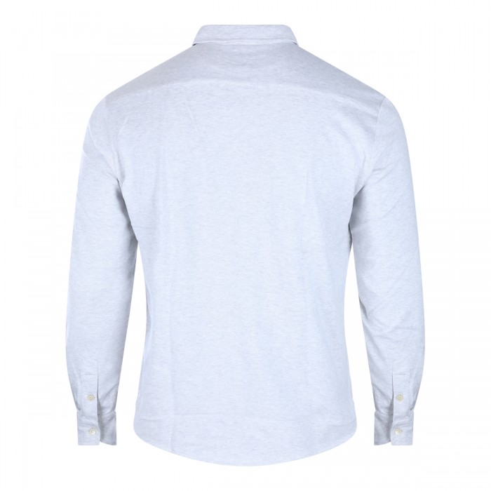 LIGHT GREY COTTON SHIRT 2