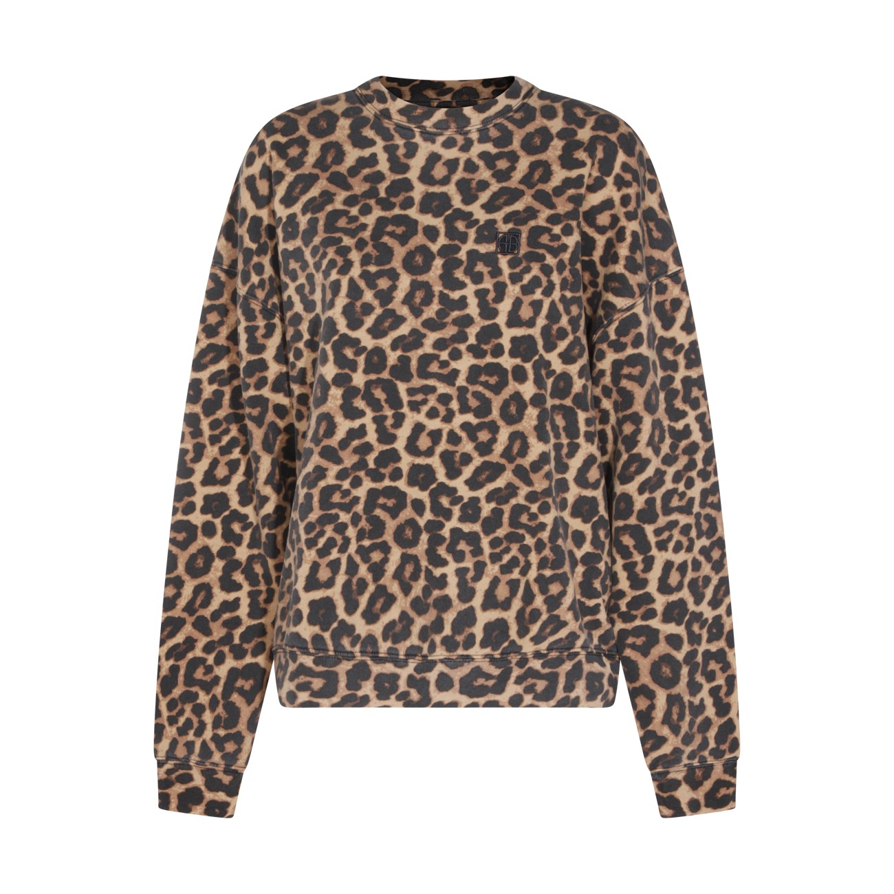 LEOPARD COTTON SWEATSHIRT LEOPARD COTTON SWEATSHIRT