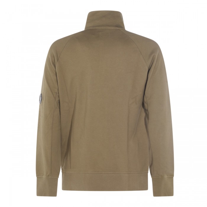 GREEN COTTON SWEATSHIRT 2