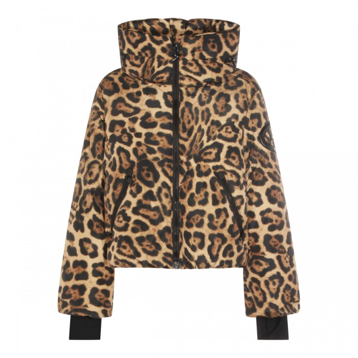 BEIGE PANTERA DOWN JACKET