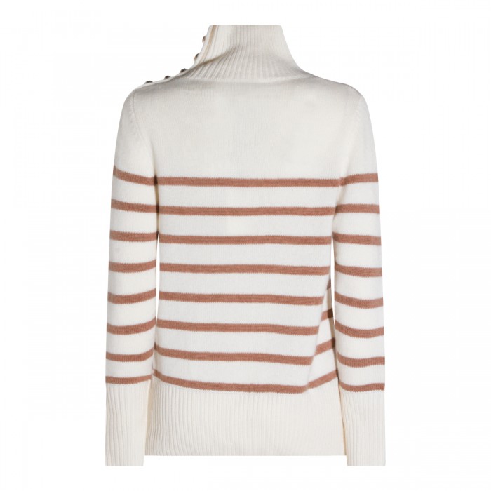 WHITE AND BROWN CASHMERE... 2