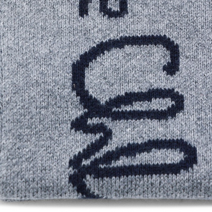 GREY COTTON SCARF 2