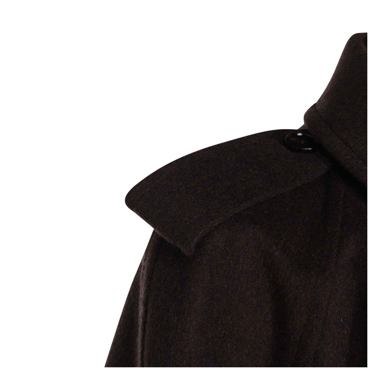 DARK BROWN CASHMERE COAT DARK BROWN CASHMERE COAT